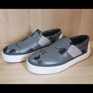 men's LANVIN Slip On Camouflage Shoes sz 9 Sneaker
